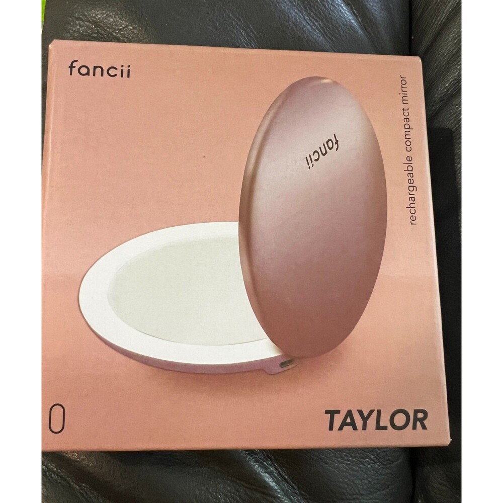 Fancii Taylor Rechargeable Compact Mirror Rose Gold